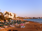 Der Strand vom Hotel Aspendos