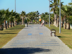Kilometerlange Strandpromenade 