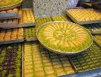 Verführerische türkische Süßigkeit Baklava wird auch in Antalya gerne gegessen.