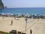 Beachvolleyball ist ein fester Bestandteil der Aktivitäten am Kleopatra-Strand.