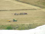 Bauern in Pamukkale
